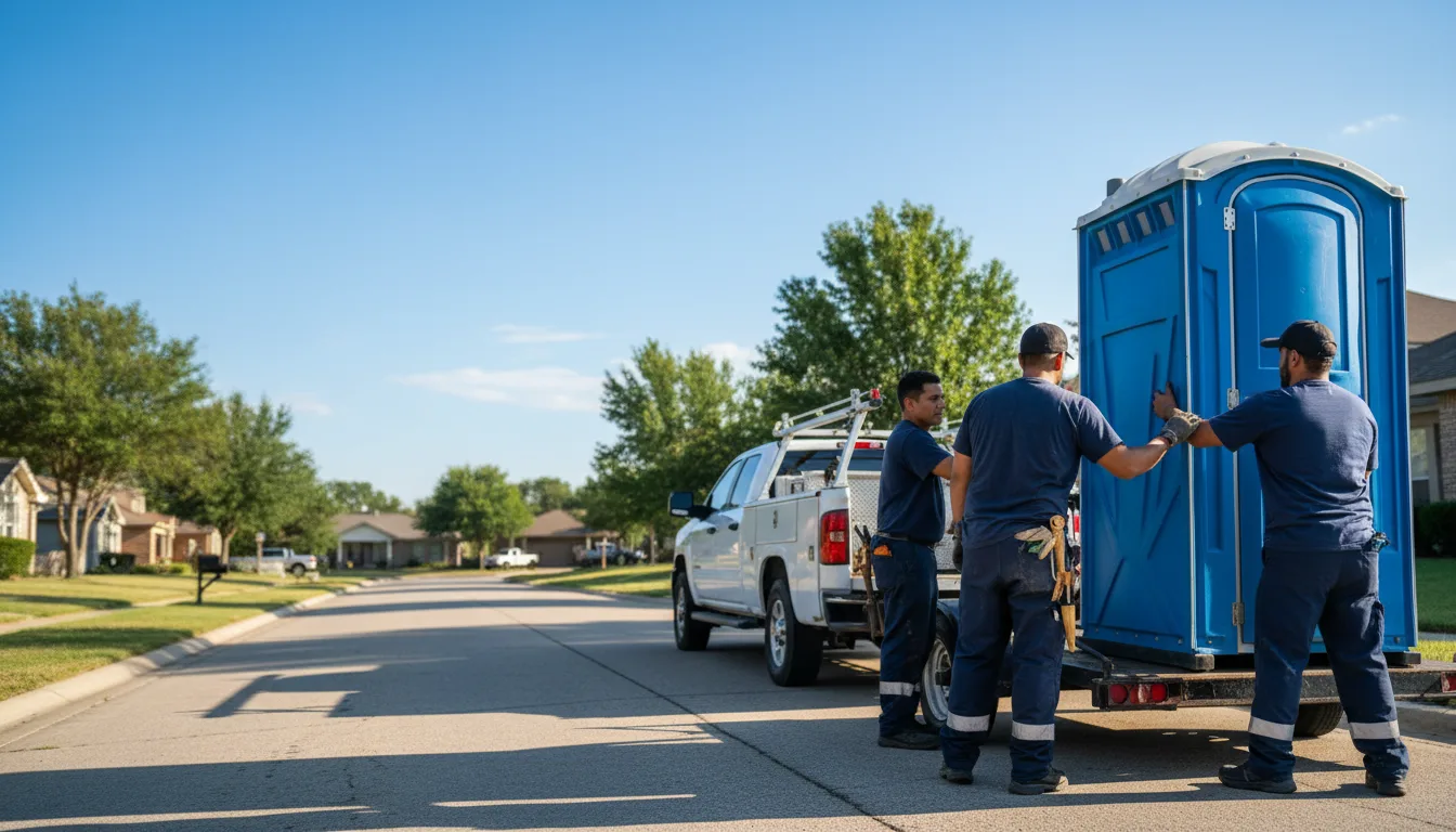Portable Toilet Rental in Okay, OK near me